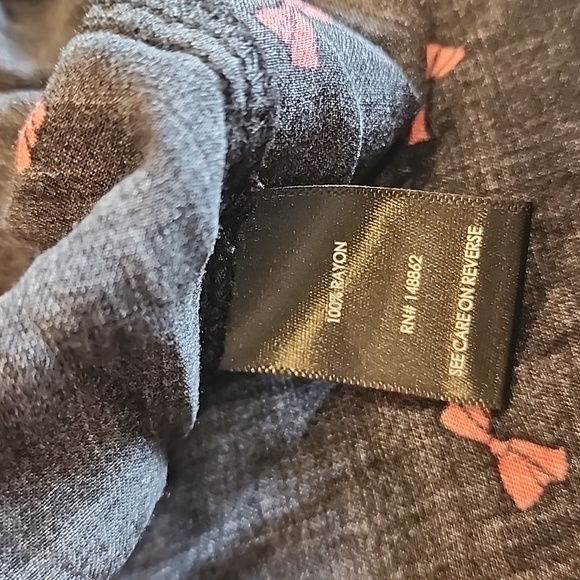 Torrid Twill Tie Neck Peasant Top sz 3 (22-24) - Picture 10 of 16